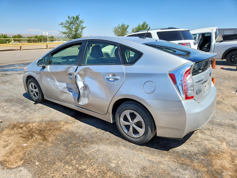 2014 Toyota Prius VIN JTDKN3DU8E0361220 COPART salvage auction — SIDE, Nm - Cert Of Title-Salvage, sold $2,250 on 2026-07-20 (photo 2)