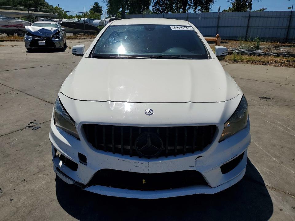 2014 Mercedes-benz Cla-klasse VIN WDDSJ4EB6EN109375 COPART salvage auction — FRONT END, Ca - Salvage Certificate, sold $1,300 on 2026-07-27 (photo 5)