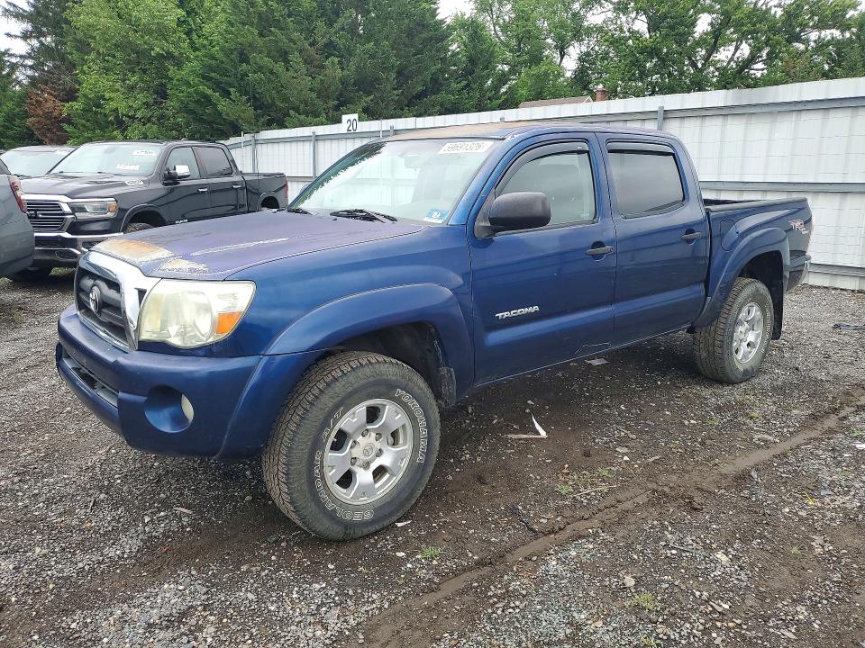 2007 Toyota Tacoma VIN 5TELU42N27Z376923 COPART salvage auction — MINOR DENT/SCRATCHES, Nj - Certificate Of Title, sold $725 on 2026-07-27 (photo 1)
