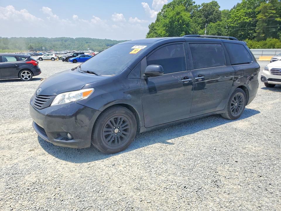 2016 Toyota Sienna VIN 5TDYK3DC7GS733141 COPART salvage auction — SIDE, Salvage Title, sold $175 on 2026-07-30 (photo 1)