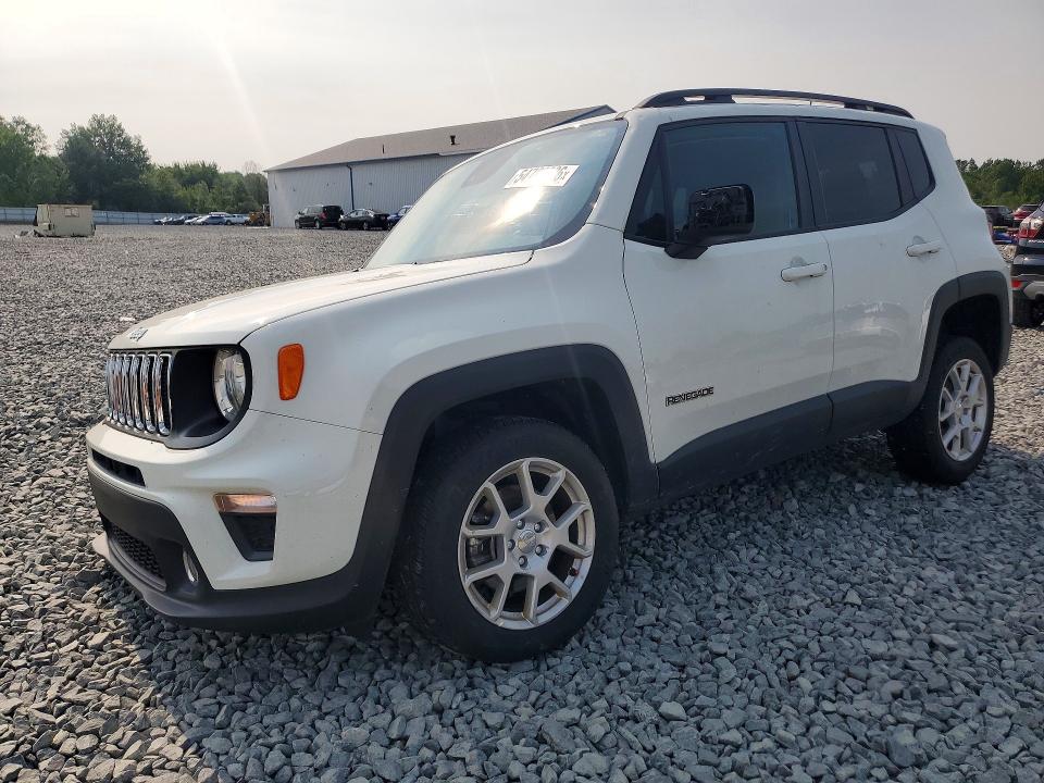 2021 Jeep Renegade VIN ZACNJDBB1MPN34212 COPART salvage auction — HAIL, Oh - Cert Of Title-Salvage, sold $3,300 on 2026-08-20 (photo 1)