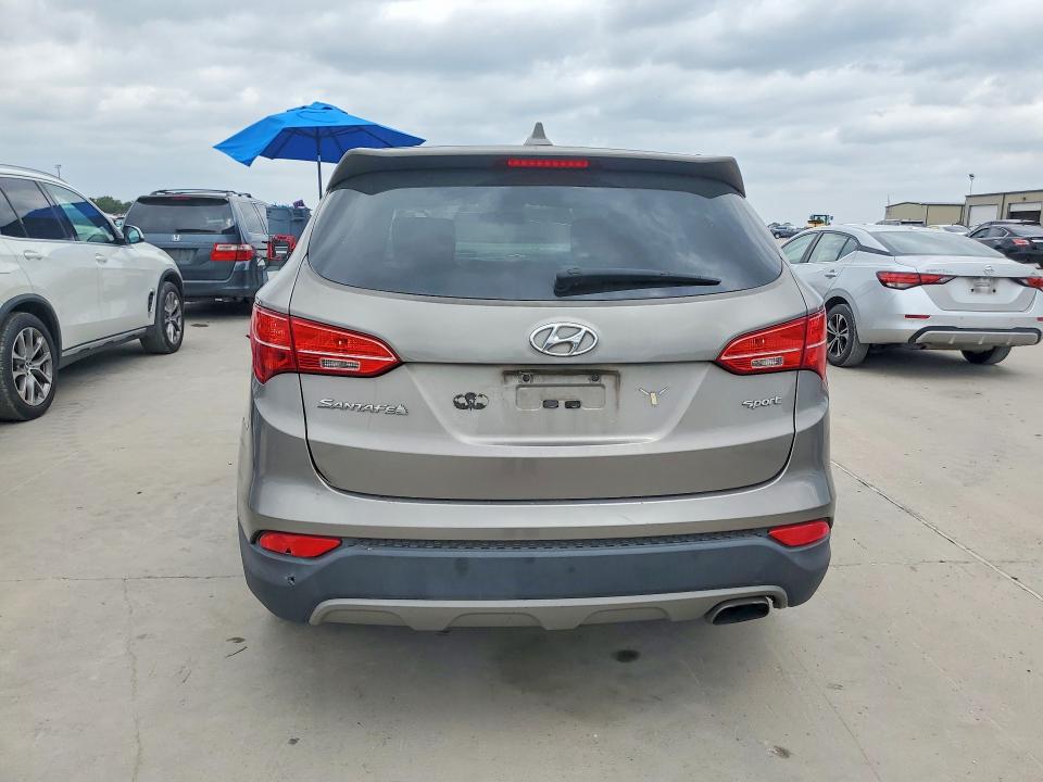 2015 Hyundai Santa fe VIN 5XYZT3LB6FG253341 COPART salvage auction — MECHANICAL, TX - CERTIFICATE OF TITLE, sold $1,100 on 2026-07-30 (photo 6)