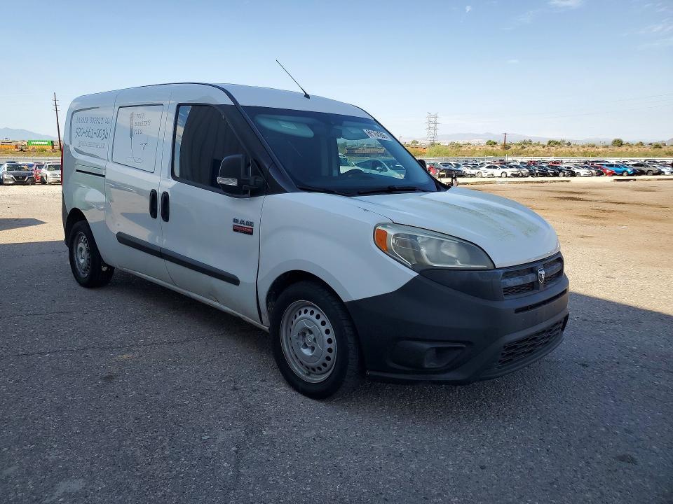 2017 Ram Promaster city VIN ZFBERFAB5H6F46788 COPART salvage auction — UNDERCARRIAGE, Az - Cert Of Title - Salvage, sold $1,700 on 2026-08-12 (photo 4)