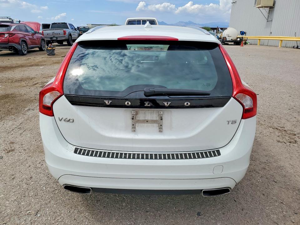 2016 Volvo V60 VIN YV140MEK9G1288523 COPART salvage auction — SIDE, AZ - CERT OF TITLE - SALVAGE, sold $2,700 on 2026-07-24 (photo 6)