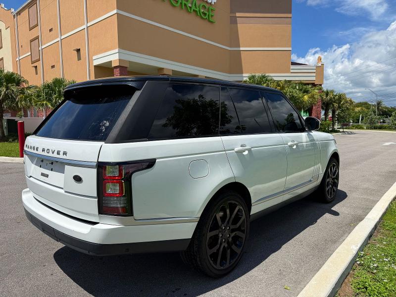 2015 Land rover RANGE ROVER VIN SALGS2TFXFA200867 COPART salvage auction — NORMAL WEAR, Fl - Certificate Of Title (P), sold $4,450 on 2026-09-08 (photo 4)