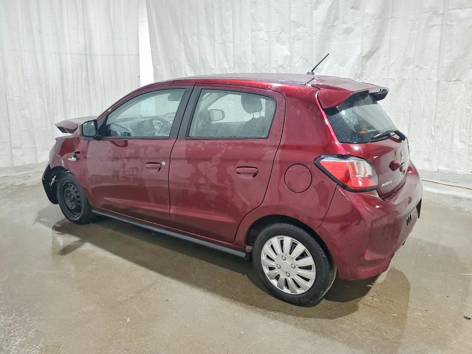 2024 Mitsubishi Mirage VIN ML32AUHJ0RH013102 COPART salvage auction — FRONT END, Il - Certificate Of Title, sold $2,000 on 2026-08-03 (photo 2)