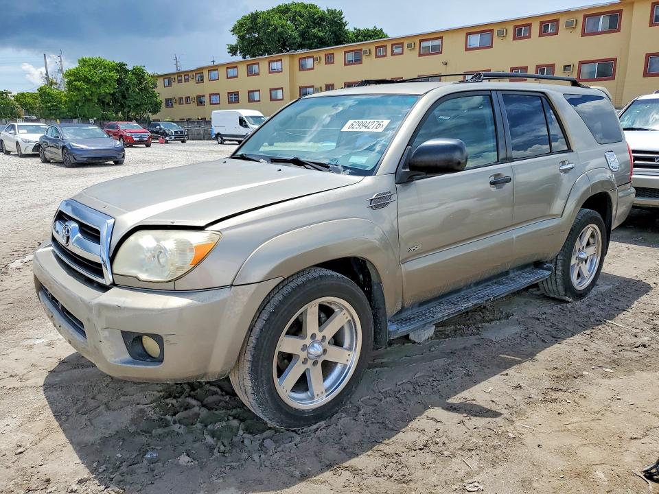 2006 Toyota 4runner VIN JTEZU14R460076819 COPART salvage auction — MINOR DENT/SCRATCHES, Fl - Certificate Of Title, sold $525 on 2026-07-31 (photo 1)