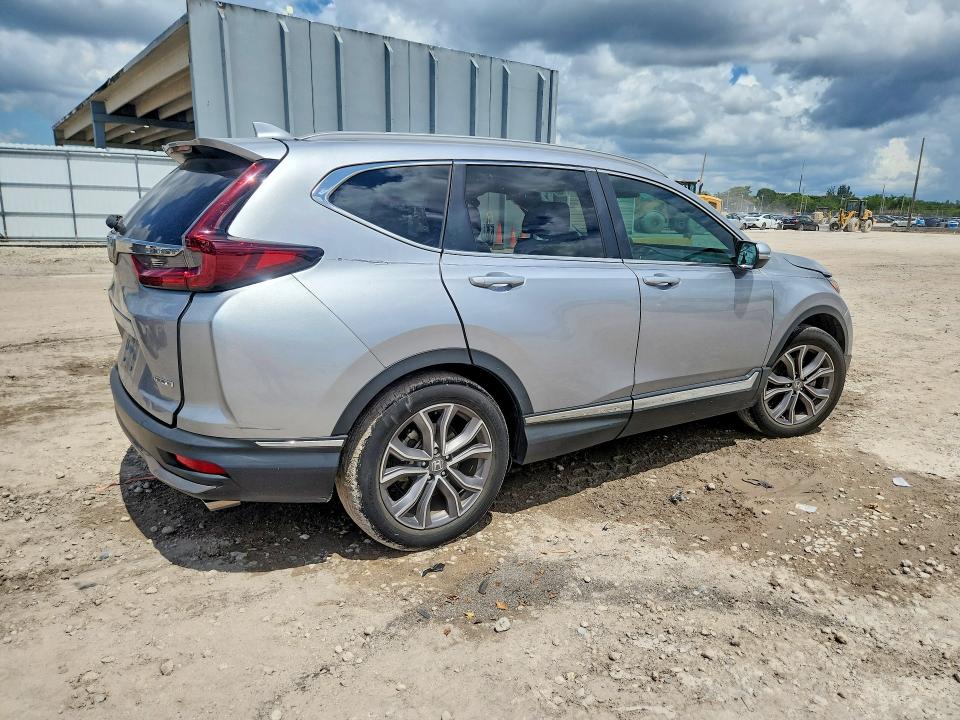 2021 Honda Cr-v VIN 7FARW1H99ME005207 COPART salvage auction — SIDE, Fl - Cert Of Title Slvg Rebuildable, sold $1,100 on 2026-07-28 (photo 3)