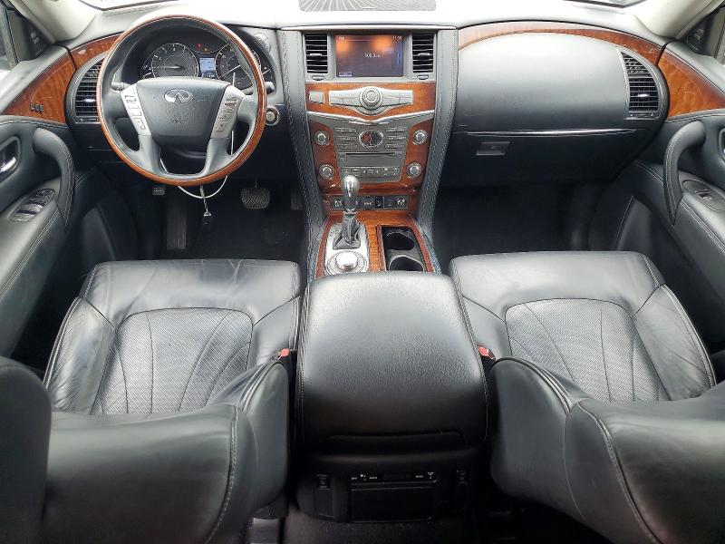 2016 Infiniti Qx80 VIN JN8AZ2NE5G9125595 COPART salvage auction — FRONT END, MA - CERT OF TITLE-RECONSTRCTD COLL, sold $1,650 on 2026-07-23 (photo 8)