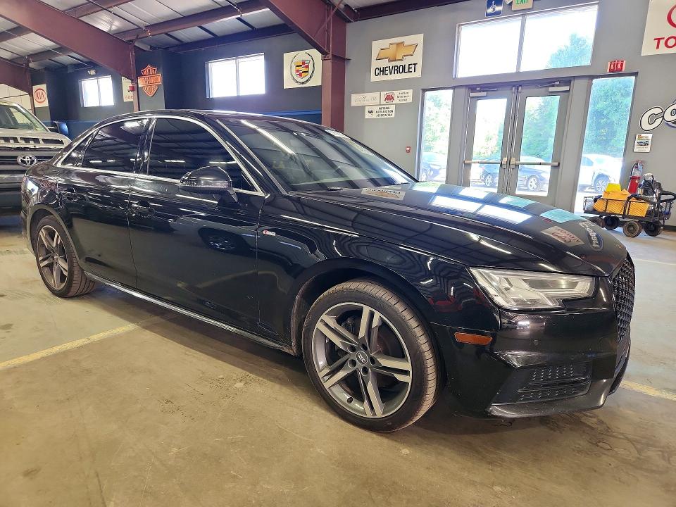 2018 Audi A4 VIN WAULMAF40JA043327 COPART salvage auction — MINOR DENT/SCRATCHES, MA - CERTIFICATE OF TITLE (P), sold $6,700 on 2026-07-15 (photo 4)