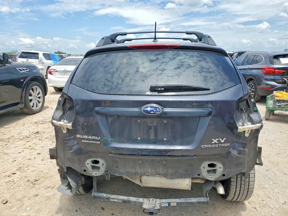 2015 Subaru Xv VIN JF2GPACC6FH227582 COPART salvage auction — REAR END, Tx - Salvage Vehicle Title, sold $1,050 on 2026-07-23 (photo 6)
