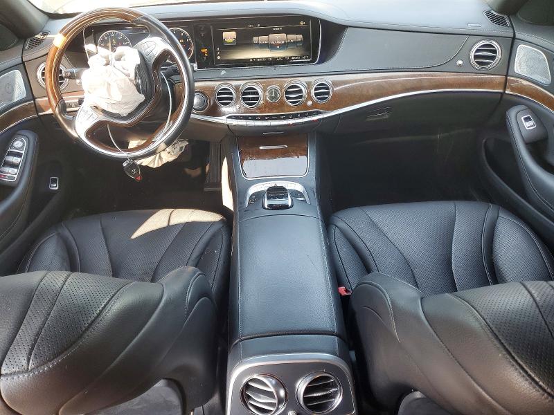 2015 Mercedes-benz S-klasse VIN WDDUG8FBXFA182786 COPART salvage auction — FRONT END, Tn - Salvage Certificate, sold $4,600 on 2026-08-20 (photo 8)