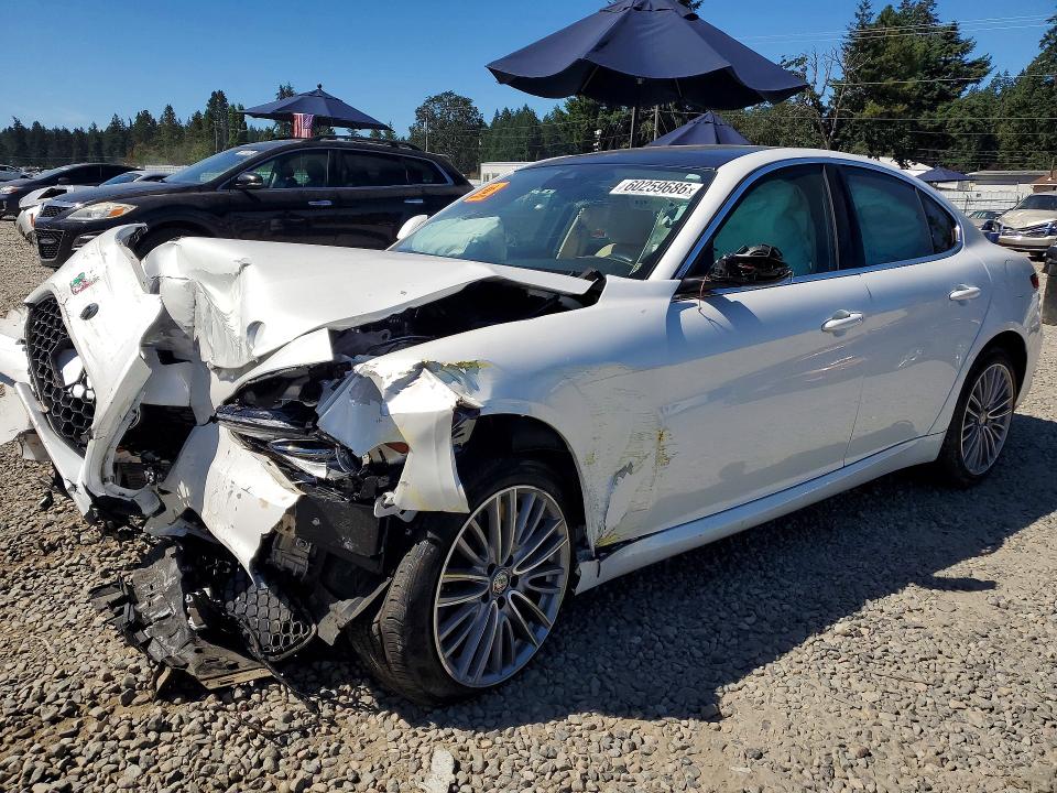 2021 Alfa romeo Giulia VIN ZARFAMBN8M7648051 COPART salvage auction — FRONT END, Wa - Bill Of Sale, sold $200 on 2026-08-07 (photo 1)
