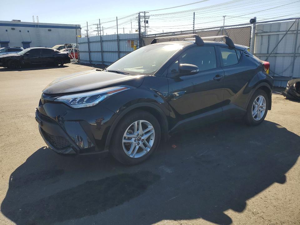 2021 Toyota C-hr VIN JTNKHMBX2M1110708 COPART salvage auction — FRONT END, CA - SALVAGE CERTIFICATE, sold $6,000 on 2026-07-27 (photo 1)