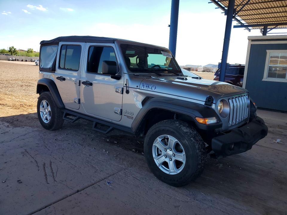 2020 Jeep VIN 1C4HJXDG7LW168011 COPART salvage auction — REAR END, Az - Cert Of Title - Salvage, sold $275 on 2026-07-30 (photo 4)