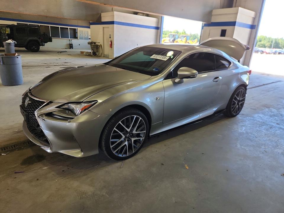 2015 Lexus Rc VIN JTHSE5BC3F5002219 — COPART salvage auction photo