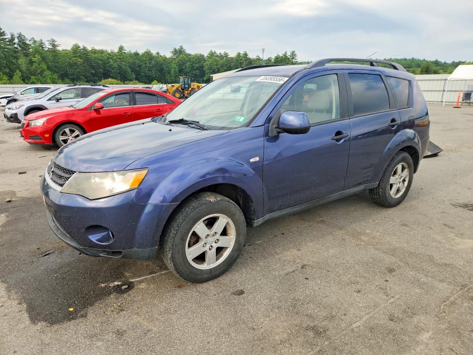 2007 Mitsubishi Outlander VIN JA4MT31X47U005222 COPART salvage auction — MINOR DENT/SCRATCHES, ME - CERTIFICATE OF TITLE, sold $225 on 2026-07-17 (photo 1)