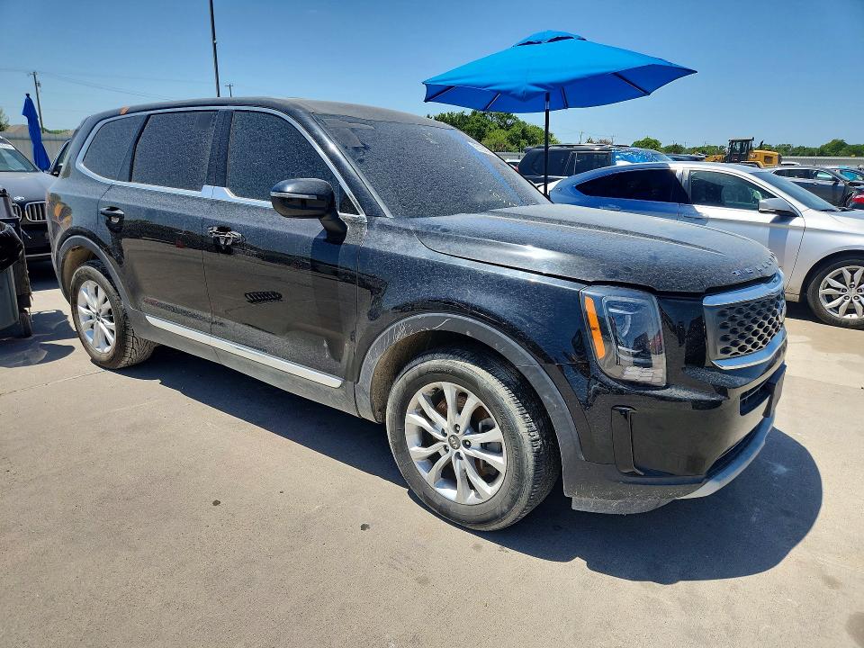 2020 Kia Telluride VIN 5XYP24HC7LG009663 COPART salvage auction — MINOR DENT/SCRATCHES, Tx - Certificate Of Title, sold $8,700 on 2026-07-30 (photo 4)