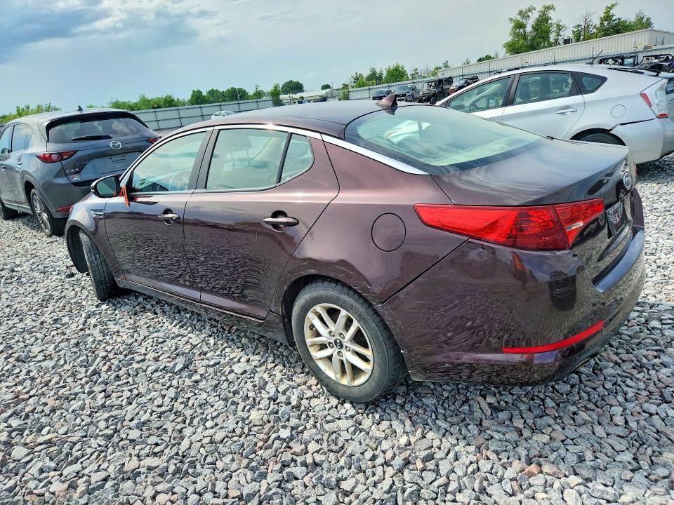 2011 Kia Optima VIN KNAGM4A71B5080286 COPART salvage auction — HAIL, Wi - Junked Vehicle Bill Of Sale, sold $250 on 2026-07-13 (photo 2)
