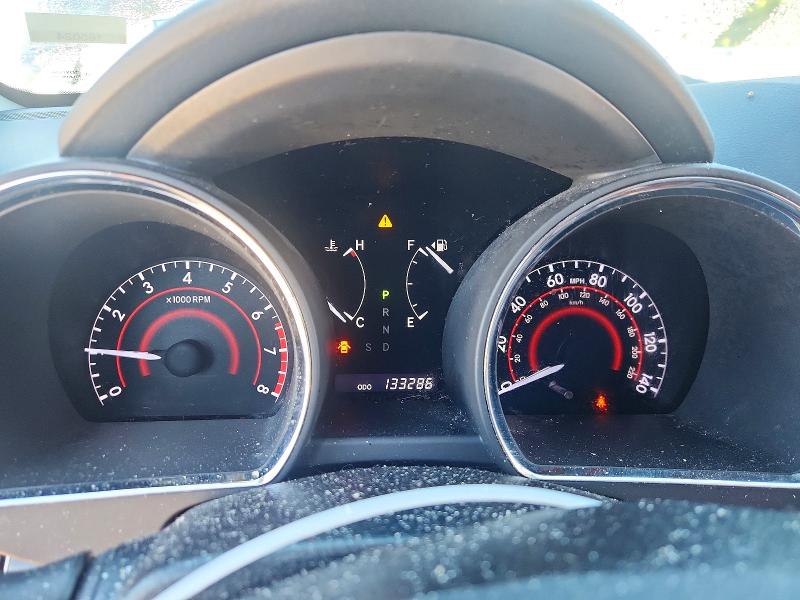 2013 Toyota Highlander VIN 5TDDK3EHXDS256466 COPART salvage auction — FRONT END, GA - CERTIFICATE OF TITLE, sold $2,600 on 2026-07-21 (photo 9)