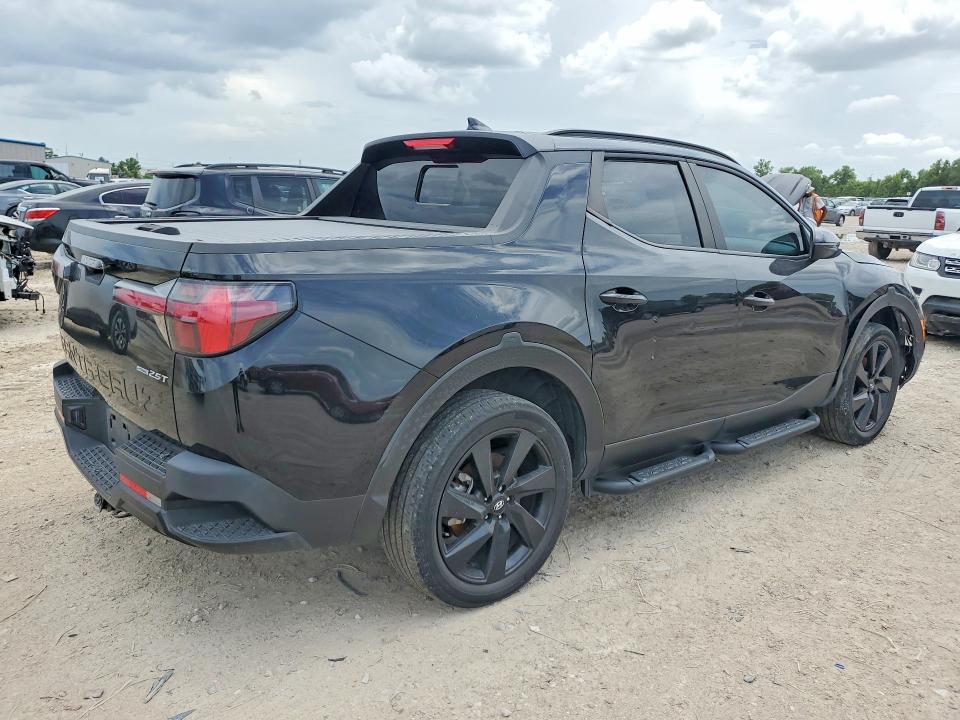 2024 Hyundai Santa cruz VIN 5NTJCDAF1RH080609 COPART salvage auction — FRONT END, Tx - Salvage Vehicle Title, sold $9,200 on 2026-07-28 (photo 3)