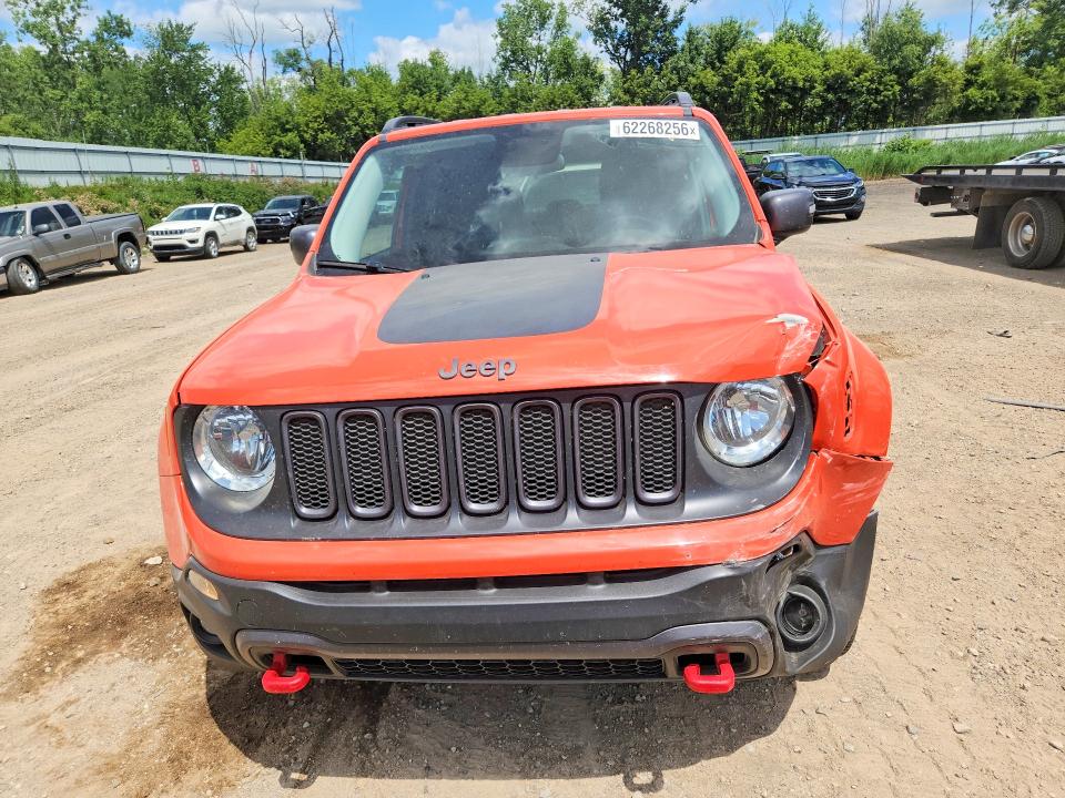 2015 Jeep Renegade VIN ZACCJBCT1FPC03753 COPART salvage auction — FRONT END, MI - CERTIFICATE OF TITLE, sold $2,550 on 2026-08-05 (photo 5)