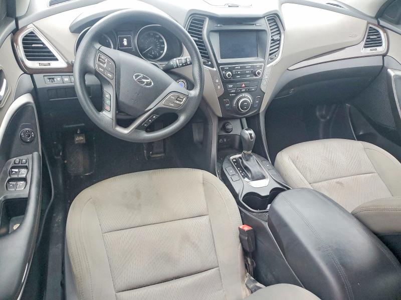 2018 Hyundai Santa fe VIN 5XYZU3LBXJG562221 COPART salvage auction — REAR END, GA - CERT OF TITLE-COURT ORDER, sold $3,200 on 2026-07-22 (photo 8)