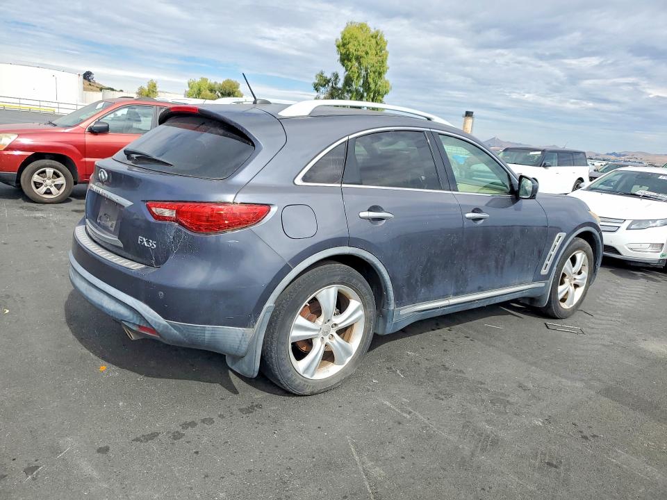 2010 Infiniti Fx35 VIN JN8AS1MW0AM856304 COPART salvage auction — SIDE, Ca - Dis/Dlr/Exp Only Clean Title, sold $425 on 2026-07-27 (photo 3)