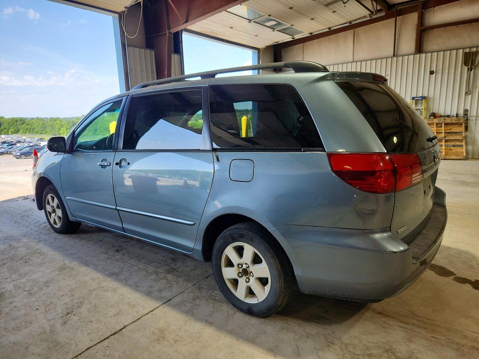 2005 Toyota Sienna VIN 5TDZA23C95S278986 COPART salvage auction — REAR END, Va - Certificate Of Title, sold $1,300 on 2026-07-17 (photo 2)