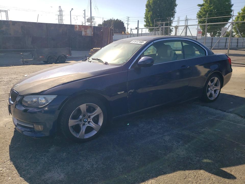 2011 BMW 3 series VIN WBADX7C58BE261070 COPART salvage auction — FRONT END, Ca - Dis/Dlr/Exp Only Clean Title, sold $1,150 on 2026-07-24 (photo 1)
