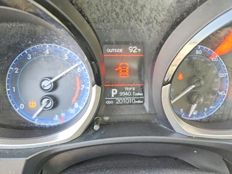 2016 Toyota Corolla VIN 5YFBURHE1GP404815 COPART salvage auction — MINOR DENT/SCRATCHES, FL - CERTIFICATE OF TITLE (P), sold $4,900 on 2026-07-25 (photo 9)