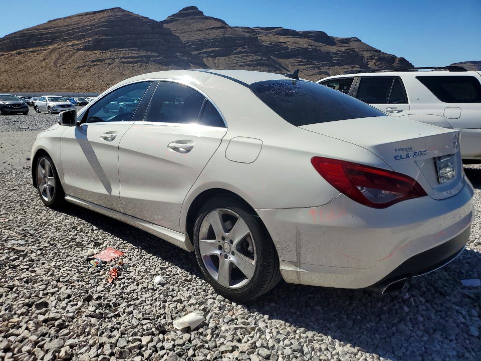 2016 Mercedes-benz Cla-klasse VIN WDDSJ4EB7GN301648 COPART salvage auction — MINOR DENT/SCRATCHES, Nv - Salvage Title, sold $4,700 on 2026-07-22 (photo 2)