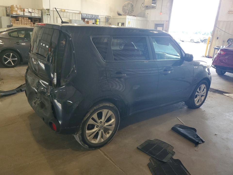 2015 Kia Soul VIN KNDJP3A53F7171935 COPART salvage auction — REAR END, Mo - Salvage Certificate Of Title, sold $70 on 2026-07-28 (photo 3)