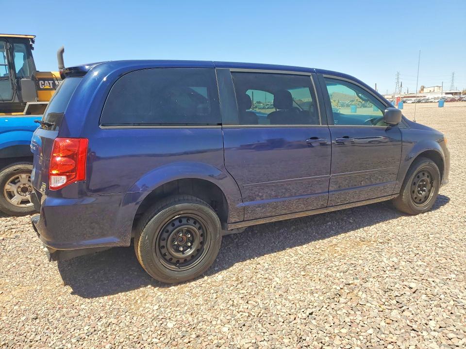 2016 Dodge Grand caravan VIN 2C4RDGBG7GR130372 COPART salvage auction — NORMAL WEAR, AZ - CERTIFICATE OF TITLE, sold $10,500 on 2026-07-29 (photo 3)