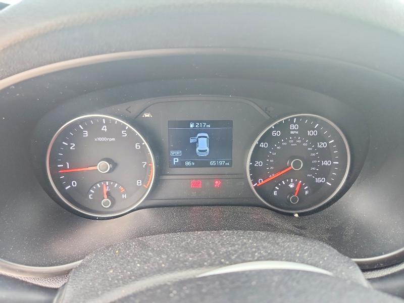 2020 Kia Sportage VIN KNDP63AC4L7677507 COPART salvage auction — FRONT END, Fl - Certificate Of Destruction, sold $3,850 on 2026-07-28 (photo 9)