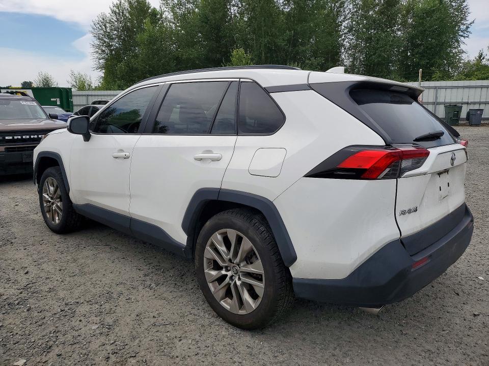 2019 Toyota Rav 4 VIN JTMA1RFV6KD011086 COPART salvage auction — SIDE, WA - BILL OF SALE, sold $8,700 on 2026-07-27 (photo 2)