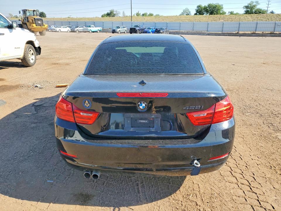2014 BMW 4er VIN WBA3V7C58EP770635 COPART salvage auction — MECHANICAL, Co - Dis/Dlr/Exp Only Clean Title (P), sold $1,100 on 2026-07-08 (photo 6)