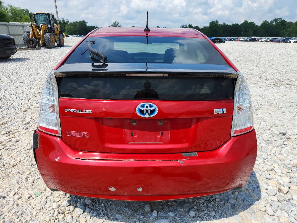 2011 Toyota Prius VIN JTDKN3DU2B1456779 COPART salvage auction — REAR END, OH - CERTIFICATE OF TITLE, sold $700 on 2026-07-24 (photo 6)