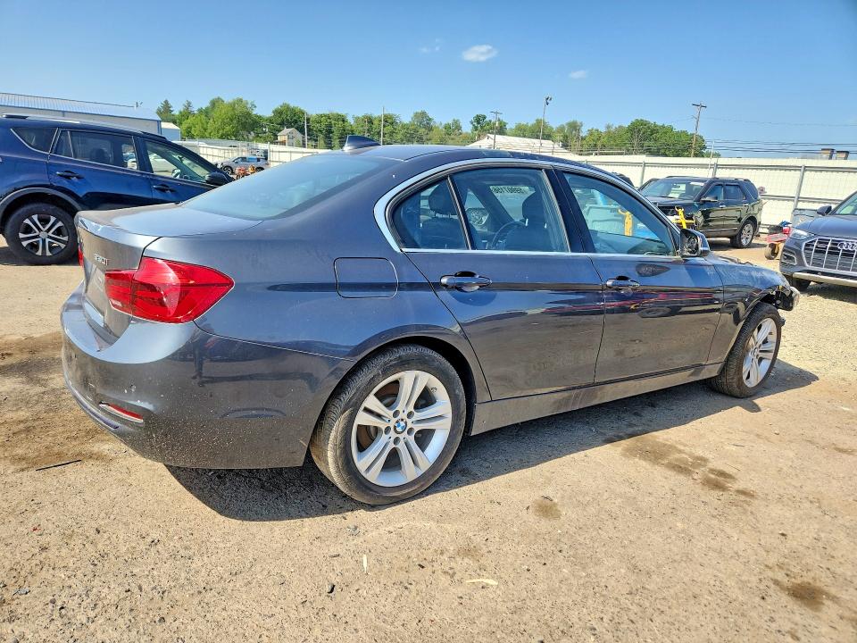 2017 BMW 3 series VIN WBA8D9G58HNT90791 COPART salvage auction — VANDALISM, PA - CERTIFICATE OF SALVAGE, sold $1,200 on 2026-07-17 (photo 3)