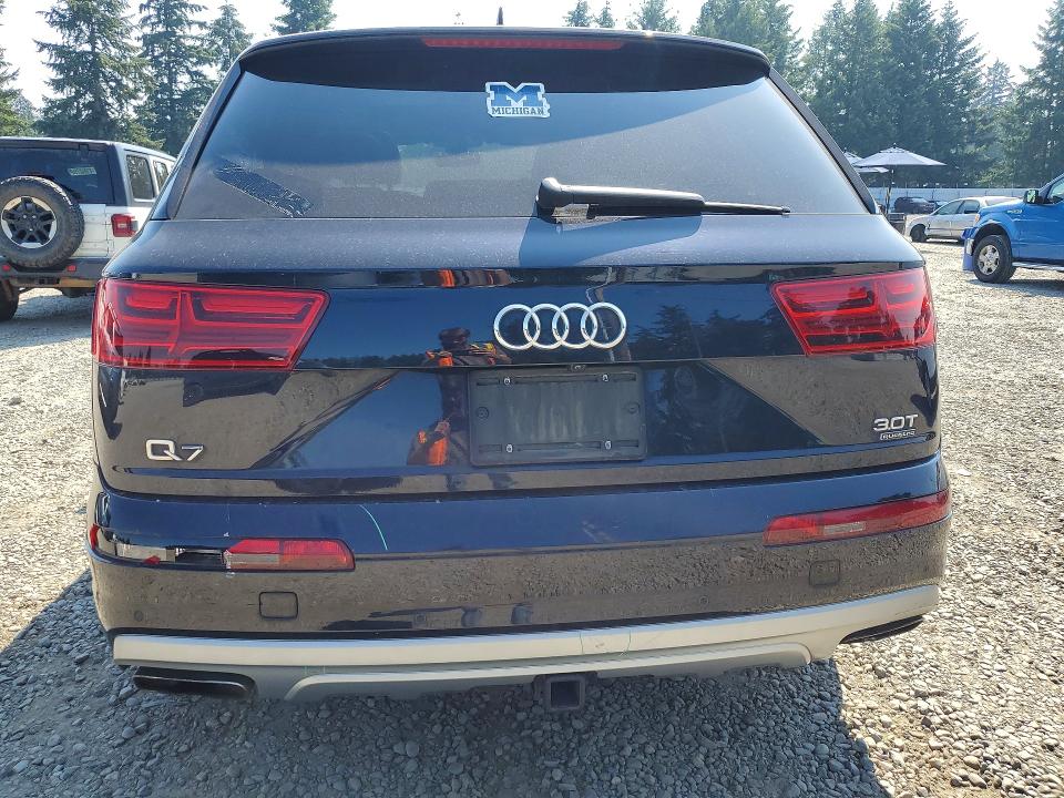 2018 Audi Q7 VIN WA1LAAF78JD009599 COPART salvage auction — SIDE, Wa - Bill Of Sale, sold $5,000 on 2026-07-28 (photo 6)
