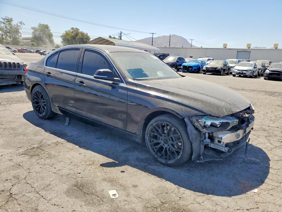2015 BMW 3er VIN WBA3B1C55FK138910 COPART salvage auction — FRONT END, Ca - Salvage Certificate, sold $500 on 2026-08-03 (photo 4)