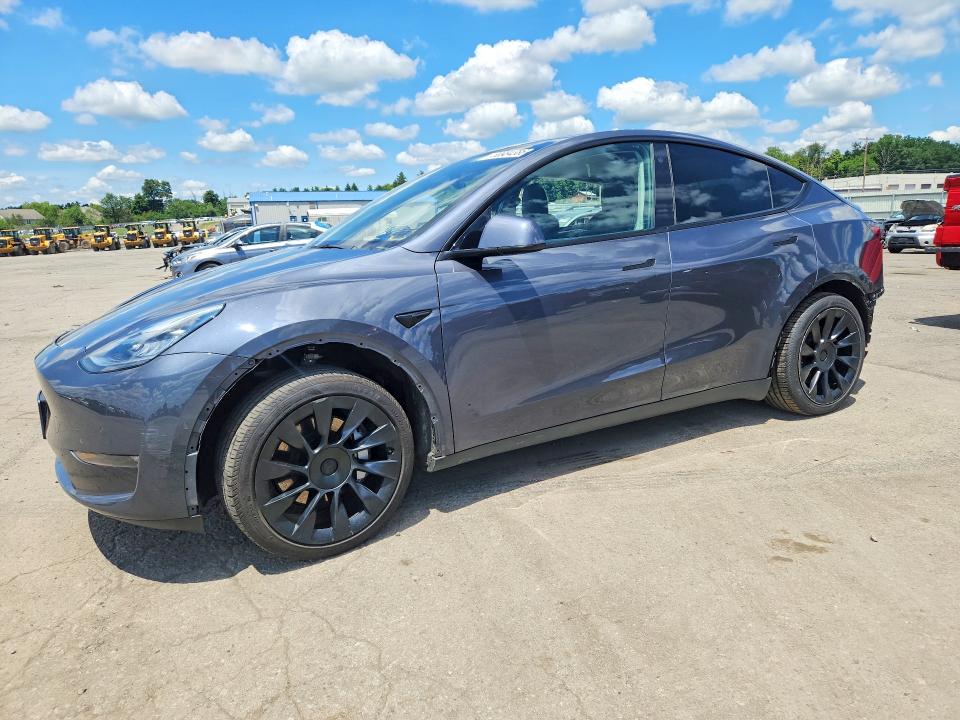 2021 Tesla Model y VIN 5YJYGDEE5MF138005 — COPART salvage auction photo