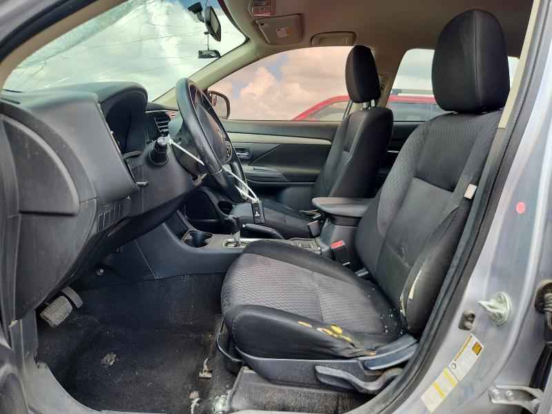 2014 Mitsubishi Outlander VIN JA4AD3A37EZ001842 COPART salvage auction — FRONT END, Tx - Salvage Vehicle Title, sold $925 on 2026-07-27 (photo 7)