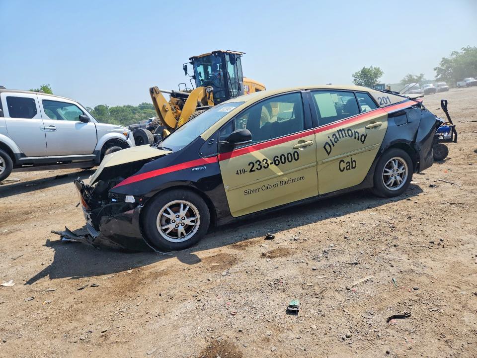 2016 Toyota VIN JTDKBRFU2G3520193 COPART salvage auction — REAR END, Md - Cert Of Salvage > 75% Damage, sold $800 on 2026-07-28 (photo 1)