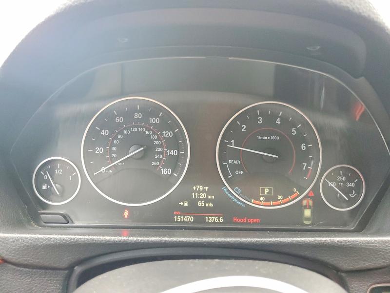 2013 BMW 3 series VIN WBA3A5C54DF355493 COPART salvage auction — MINOR DENT/SCRATCHES, Salvage Title, sold $2,900 on 2026-08-10 (photo 9)