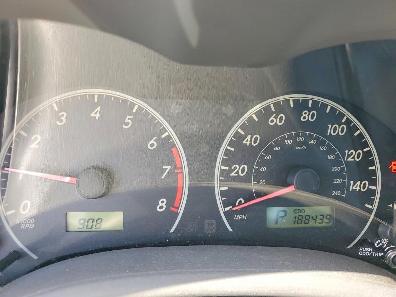 2009 Toyota Corolla VIN JTDBL40E899026583 COPART salvage auction — FRONT END, CA - SALVAGE CERTIFICATE, sold $1,050 on 2026-07-09 (photo 9)