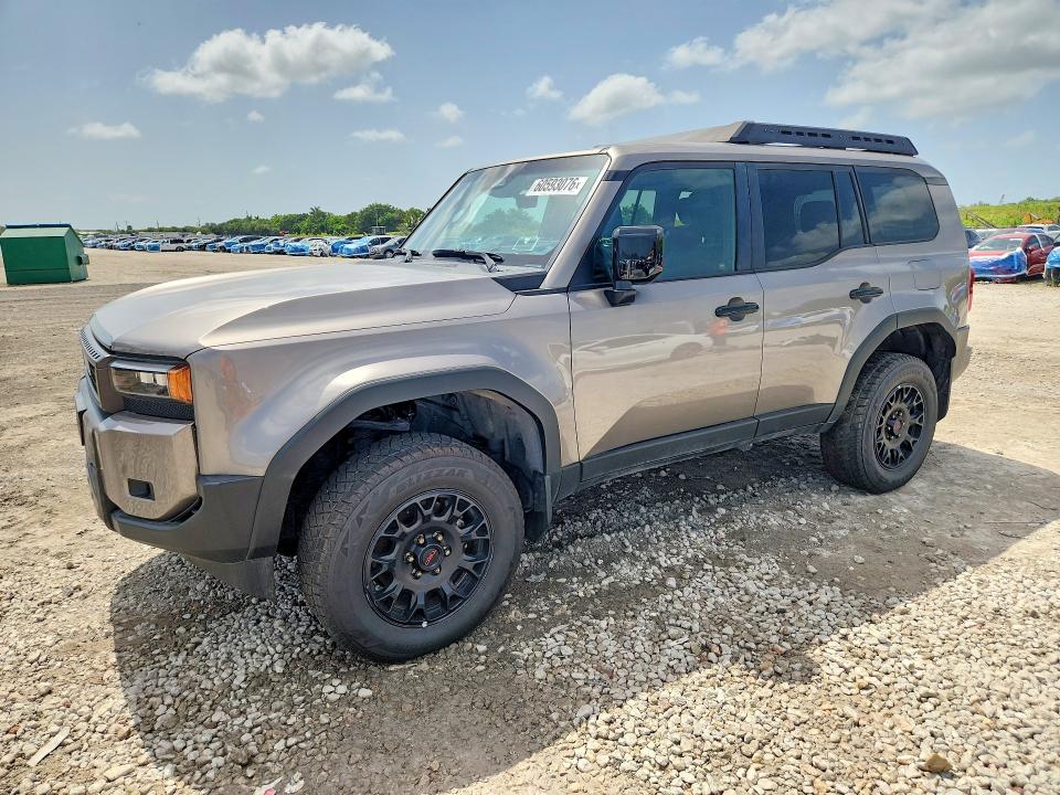 2024 Toyota Land cruiser VIN JTEABFAJXR5007834 COPART salvage auction — MINOR DENT/SCRATCHES, Ny - Mv-907A Salvage Certificate, sold $42,750 on 2026-07-30 (photo 1)