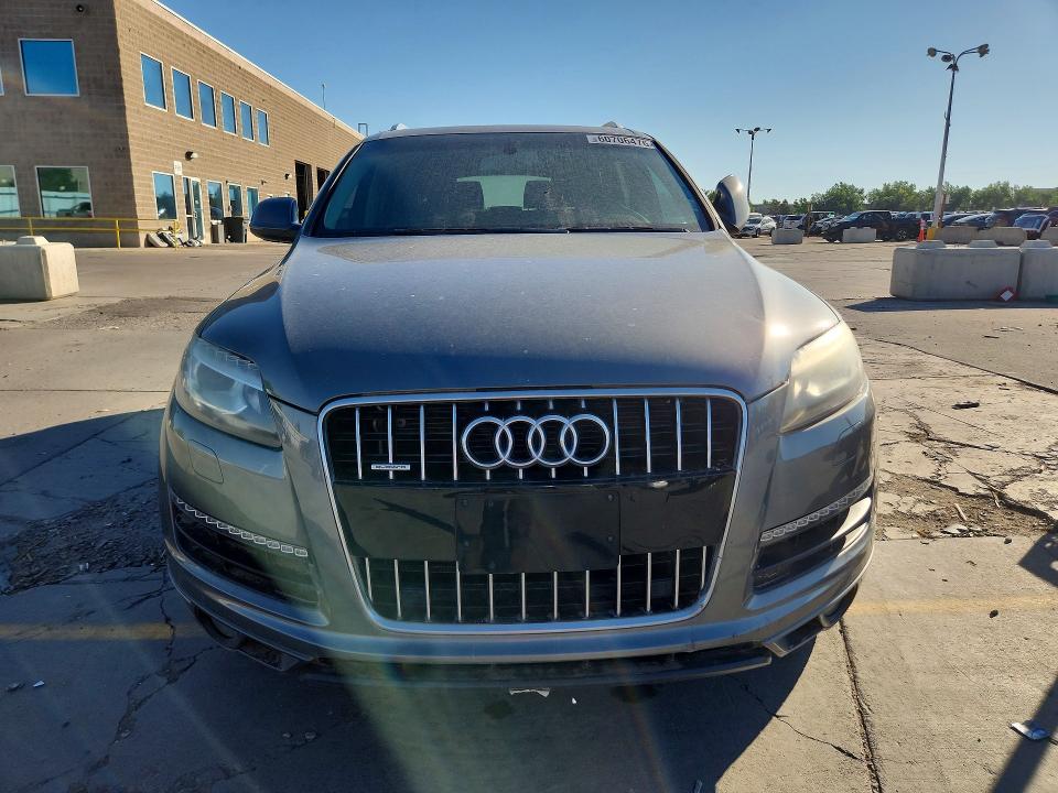 2014 Audi Q7 VIN WA1LGAFE4ED019100 COPART salvage auction — MECHANICAL, Co - Salvage Title, sold $1,200 on 2026-07-22 (photo 5)