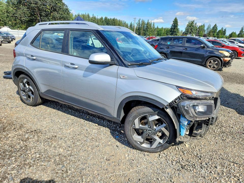 2021 Hyundai Venue VIN KMHRC8A30MU088516 COPART salvage auction — FRONT END, Wa - Bill Of Sale, sold $2,950 on 2026-07-31 (photo 4)