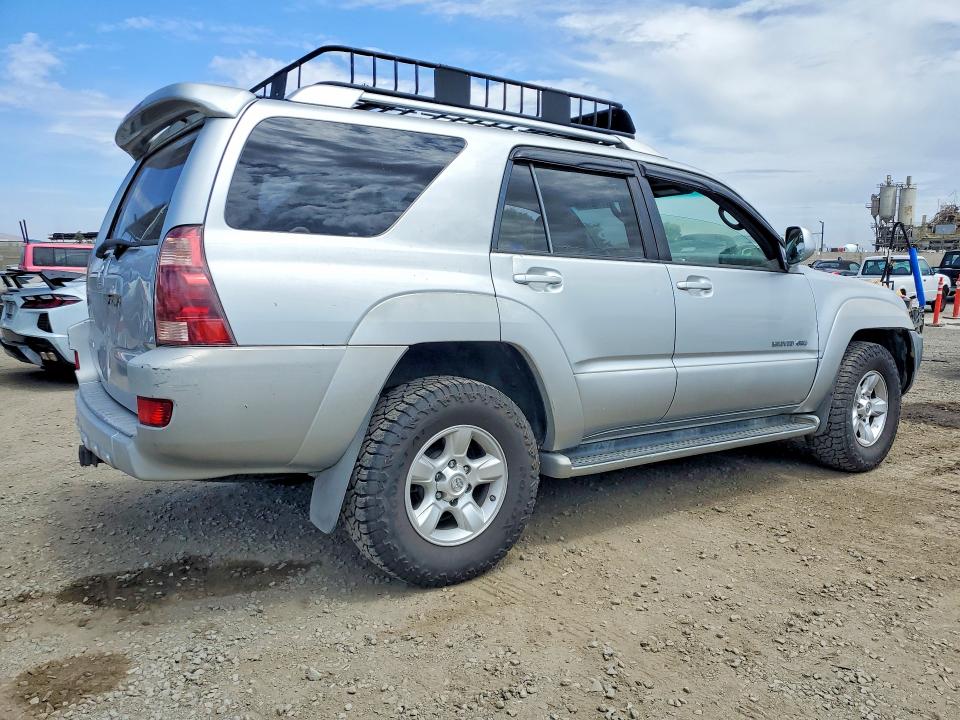 2003 Toyota 4runner VIN JTEBT17RX30003191 COPART salvage auction — FRONT END, CA - DIS/DLR/EXP ONLY CLEAN TITLE, sold $3,700 on 2026-07-24 (photo 3)